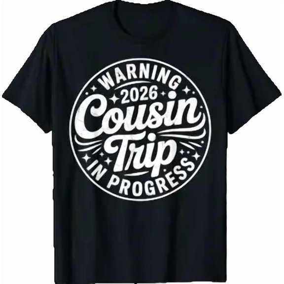 Cousin Crew 2026 Family Reunion Trip Weekend Vacation Gift T-Shirt, Size S-5XL