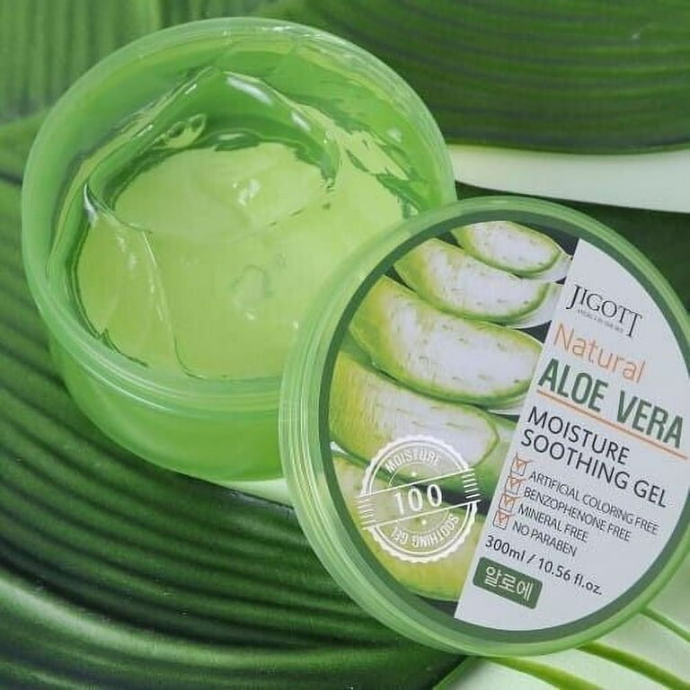 Jigott Natural Moisture Soothing Gel 300ml - Black Snail, Tomato, Aloe  300ml 1 Each/ 3 Pack - Walmart.com
