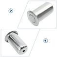 thumbnail image 3 of 5 Pcs Door Deadbolt Lock Dust Anti- Latch Security Stainless Thicken Invisible Steel, 3 of 6