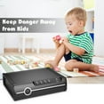 thumbnail image 5 of Gymax Pistol Safe Handgun Safe Steel Gun Security w/ Biometric Fingerprint Lock, 5 of 10