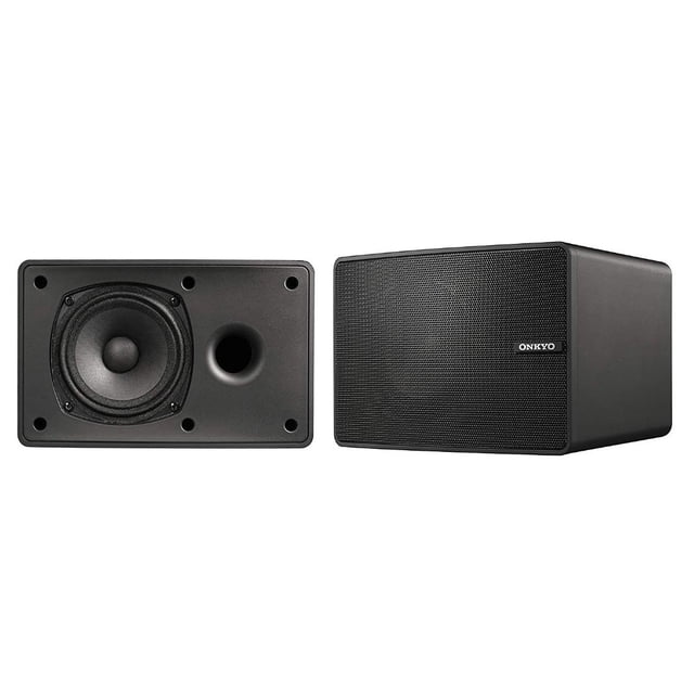 Bocinas de Repisa Onkyo D-PS100B 150 Watts RMS Gama Alta Negro