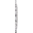 thumbnail image 4 of Ekena Millwork 18"W x 18"H x 3 1/4"ID x 1 1/2"P Crawley Ceiling Medallion (Fits Canopies up to 6 3/4"), Hand-Painted Ultra Pure White, 4 of 5