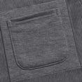 thumbnail image 5 of UVEASISHA Long Sleeve T-Shirts for Men Solid Color Patchwork Crewneck Sweatshirts Relaxed Fit Lightweight Pullover Tops Fall Casual Workout Shirt Gray L, 5 of 9