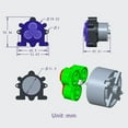 thumbnail image 2 of GROTHEN DC DIY Dosing Pump Mini Peristaltic Dosing Head Self-Priming Function Large 150ml/min for Aquarium Lab Chemical Analytical Water Liquid, 2 of 7