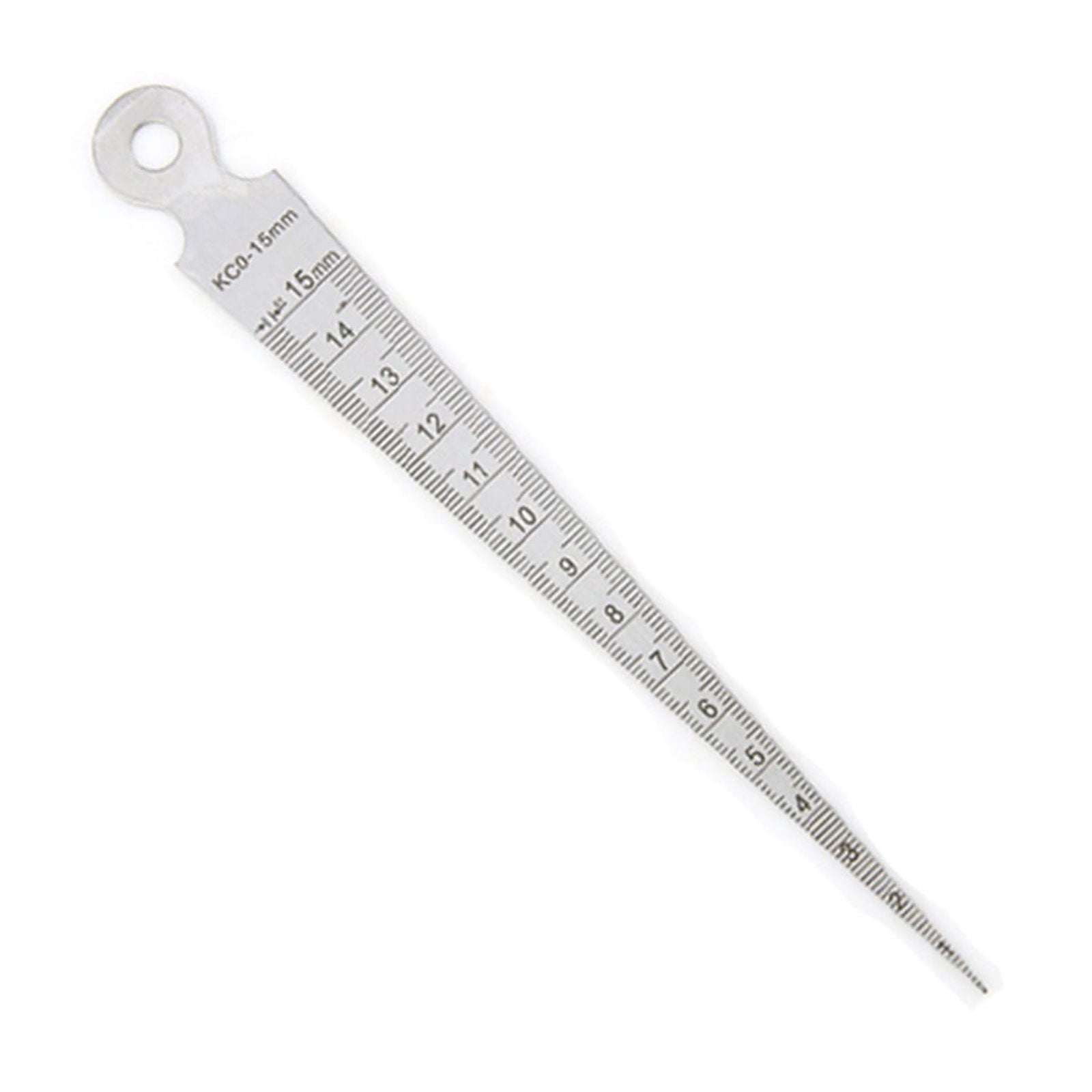 Wedge Feeler Gauge Gap Gauge Clearance Ruler Steel Ruler Filler Gauge Thickness Gauge Measuring Probes Aperture Measurement Tool ,Easy to Use