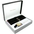 thumbnail image 2 of Gino Milano Women's Luxury Watch & Matching Leather Wallet Set – Elegant Gold Timepiece with Stylish Tri-Fold Clutch, 2 of 6
