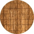 thumbnail image 1 of Ahgly Company Indoor Round Abstract Orange Modern Area Rugs, 8' Round, 1 of 4