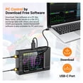 thumbnail image 4 of 2.8 Inch VNA-H Vector Network Antenna Analyzer 10KHz-1.5GHz MF HF VHF UHF With SD Card Slot V3.6 Version Spectrum Analyzer ,Avoid Switching Noise, 4 of 6
