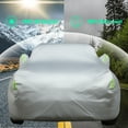thumbnail image 4 of Heavy Duty Waterproof Full Car Cover All Weather Protection Outdoor Indoor Use UV Dustproof for Auto, 187*75*69 inch, 4 of 6