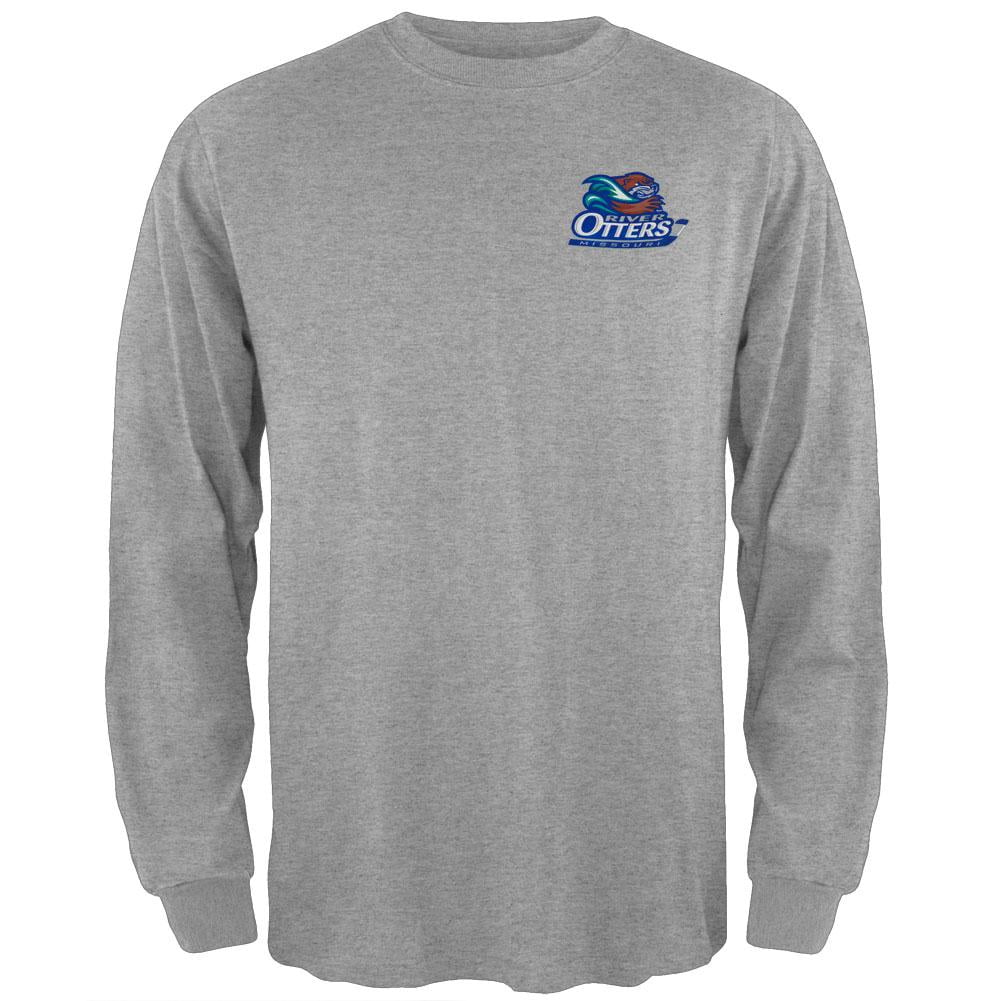 Missouri River Otters - Dual Logo Long Sleeve T-Shirt - X-Large ...