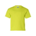 thumbnail image 3 of 24 Pack of Gildan Ultra 100% Cotton Youth T-Shirt – Safety Green Color | 6 Oz Size - XS | Buy from GLIDAN, 3 of 5