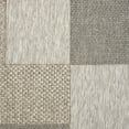 thumbnail image 6 of LR Home Pablo 5' x 7' Tan/Brown Checkered Durable Indoor/Outdoor Area Rug, 6 of 8
