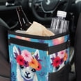 thumbnail image 6 of Alpaca Foldable Car Trash Can with Lid, Leak-proof, Hanging Storage Bag - Car Trash Bin, Car Garbage Can, 6 of 6