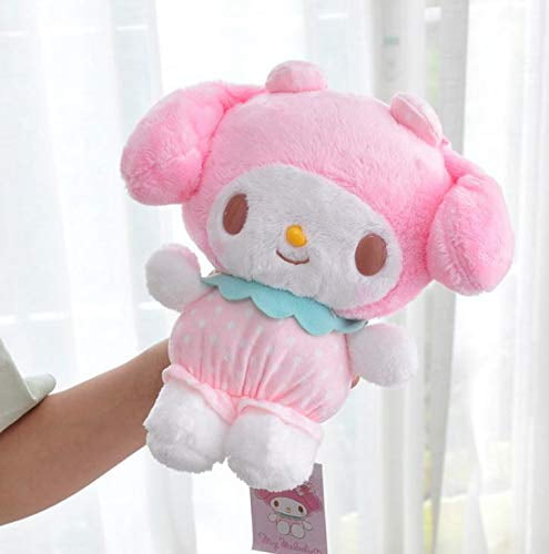 Cartoon Stuffed Animal Shiba Inu Dress Up My Melody Cinnamon Anime Plush Toy Melody Plush Doll Cute Skin-Friendly Soft Doll Doll Beautiful Gift A 