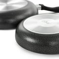 thumbnail image 4 of Oster Clairborne 2-Piece Non-Stick Aluminum Frying Pan Set, Charcoal Gray, 4 of 8