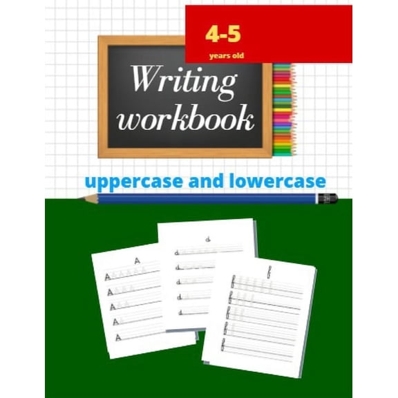 Writing workbook: Learn to write in uppercase and lowercase (Paperback)