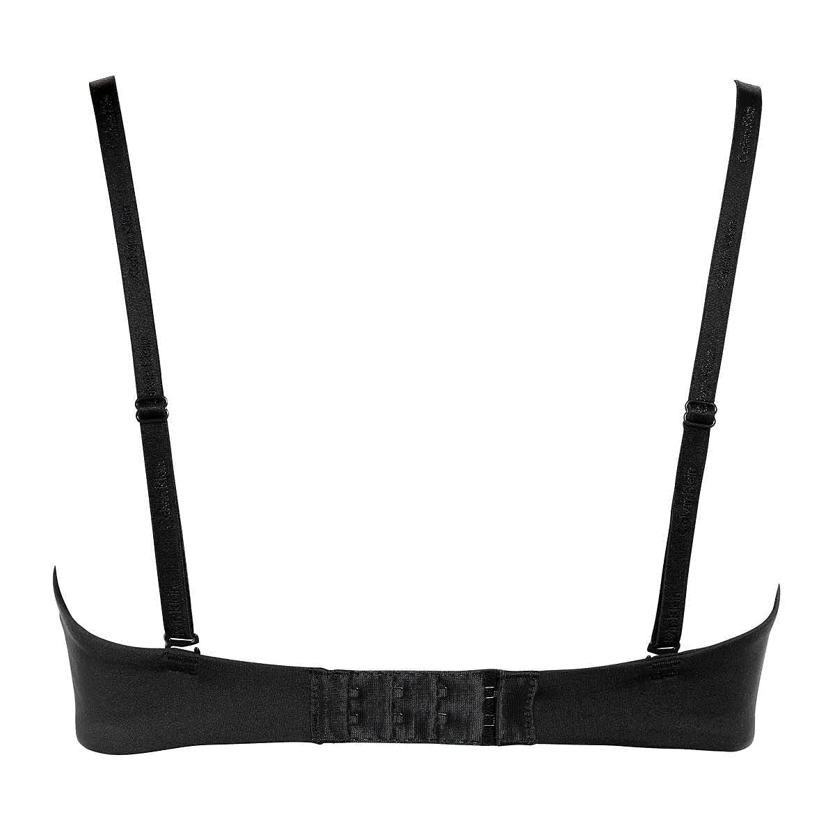 Colsie Black Lined Knit Bralette Bra Wireless Women Size XL Adjustable  Strap NEW