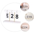 thumbnail image 3 of Luxshiny Vintage Wooden Date Calendar 1 Set for Home Office Desk Decor and Daily Organization, 3 of 8