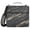 Elegant Black Marble, variant on 3 Ring Zipper Binder with Shoulder Strap Waterproof Trapper Keeper 2 Inch D-Ring 500 Sheets Capacity Elegant Black Marble