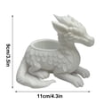 thumbnail image 2 of Mythical Dragon Planter Pot, 3D Printed Sculpture Flower Pot for Succulents Small Plants Home Office Garden Decor Gift for Fantasy Lovers, 2 of 7
