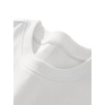 thumbnail image 4 of Girls' Cartoon Print T-Shirt - Short Sleeve Casual Summer Top with ”Back to School“ Design, Soft Knit Fabric, Round Neck, Machine Washable, Perfect for Students, Everyday Tshirt | Stretchy Knit, 4 of 7