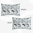 thumbnail image 2 of Daiia Sea Life Elements Bedding Waterproof Pillow Protector Zippered Queen – Bed Bug Proof Pillow Encasement-20"x30", 2 of 6