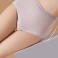 thumbnail image 6 of Xucatan 1 Pcs Women's Cotton Plus Size Panties,Soft Full Coverage Lightweight Cute Floral Breathable Stretch Comfy Briefs, 6 of 7