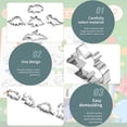 thumbnail image 3 of Exciting Dinosaur Cookie Cutters, Perfect for Encouraging Healthy Eating Habits, Multi-Purpose Kitchen Tools for Pancake Mold, Cheese, and Handmade Clay Creations, 3 of 5