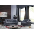 thumbnail image 6 of Ottomanson Convertible Sleeper Loveseat with Hidden Storage, Firm Seating, Gray, 6 of 7