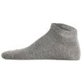 thumbnail image 3 of Hudson Calcetines deportivos unisex, paquete de 9 - Simply, calcetines cortos, unicolor Gris 35-38, 3 of 5