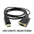 thumbnail image 3 of BotaniNest DP To VGA Adapter For PCs Compatible With Any Computer Model Plug And Play Video Output Converter For Display Connection, 3 of 5