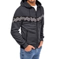 thumbnail image 1 of Gibobby Sudadera polar hombre Sudadera con capucha para hombre, casual, con bolsillos con cierre completa, sudadera de manga larga, chamarra deportiva(Gris,G), 1 of 5