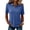 Blue,#044, variant on Womens Polo Shirts Short Sleeve Golf Collared V Neck Cute Summer Tops Casual Workout Athletic Office Work Blouse,L