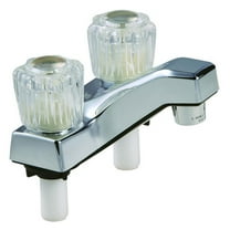 Home Plus Traditional Two Handle Lavatory Faucet, Chrome