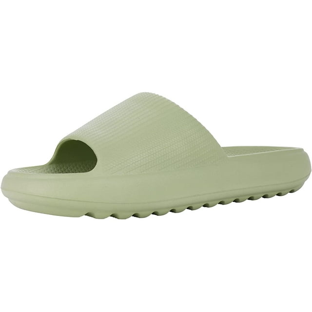 Sandales à Enfiler pour Femmes Hommes Ultra Confort Sandales Nuage Récupération Pantoufles en Caoutchouc
