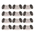 thumbnail image 1 of 12 Tubos De Tubo De De Mandril Flexible de material acero Inoxidable De 2,5 "a 90  degree Universal Sharpla Tubería de escape curvada, 1 of 8