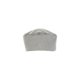 thumbnail image 1 of Gorro de Chef Unisex Chef Works con Cuadro Pequeño, Talla Única, 1 of 1
