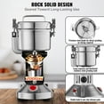thumbnail image 3 of VEVOR 750g Commercial Spice Grinder Electric Grain Mill Grinder High Speed, 3 of 9