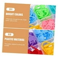 thumbnail image 6 of 110 Pieces Knitting Crochet Locking Markers Needle Clip Counter 10 Colors (Color Randomly) / DIY Colored Plastic Marking Pins 120PC, 6 of 6