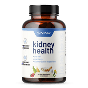 Snap Supplements Kidney Health Supplement, Kidney Cleanse and Detox Formula, Uva Ursi Formula, 60 Capsules