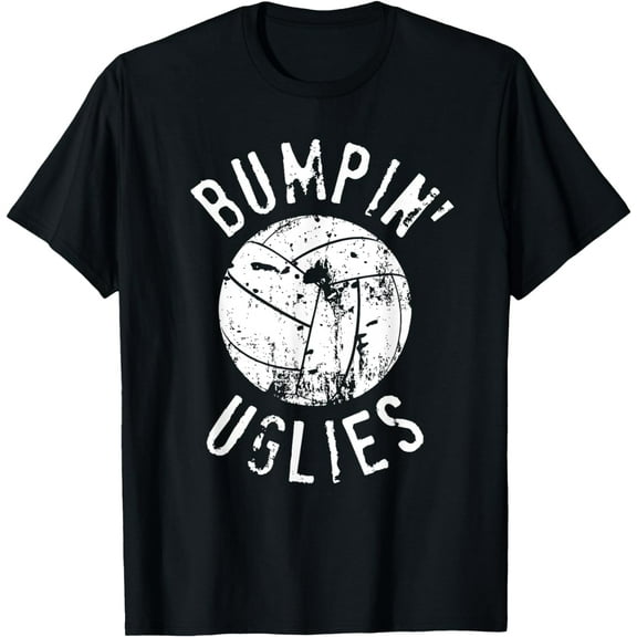 Funny Volleyball Team T-Shirt | Bumpin' Uglies mens t shirt，black，women，funny，misfits，men，journey，t-shirt