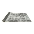 thumbnail image 2 of Ahgly Company Indoor Rectangle Abstract Gray Modern Area Rugs, 4' x 6', 2 of 4