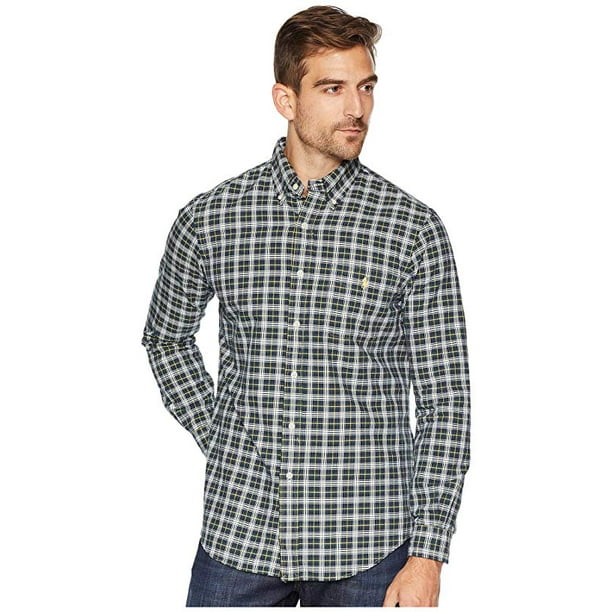 ralph lauren classic fit plaid shirt