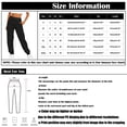 thumbnail image 5 of Joggers for Women Casual Baggy Sweatpants Jogger Pants with Pockets Drawstring Cinch Bottom Sweatpants, 5 of 5