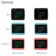 thumbnail image 3 of 9 Inch LCD Writing Tablet Erasable Pressure-sensitive Double-headed Pen Drawing & Writing Board Eye-protective Paper Pad, Erased Partial(Colorful), 3 of 8