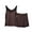 Coffee, variant on BUIgtTklOP no boundaries Women's Summer Thin Casual Loose Sleeveless V-neck Versatile Home Slim Contrast Color Splicing Shorts Two-piece Set