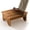 Acacia, variant on 5” Wood Step Stool, Acacia Wooden Stools (No Assembly Required)- 500 LBS Capacity Small Step Stool, Bed Steps for High Beds for Adults - Small Wooden Stool for Handicap, Elderly, Seniors, Home