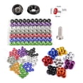 thumbnail image 3 of MYG 10pcs M6 Rondelles à Vis d'Aile en Aluminium Anodisé et Boulons Accessoires Auto, 3 of 8