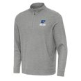 thumbnail image 2 of Men's Antigua  Heather Black Shane van Gisbergen Subtle Quarter-Zip Top, 2 of 3