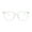 Clear, variant on sunsanly Blue Light Blocking Glasses Unisex Retro Clear View Strong Hinge Transparent with Brim Eye Protection Clear Bluelight Glasses Spectacles